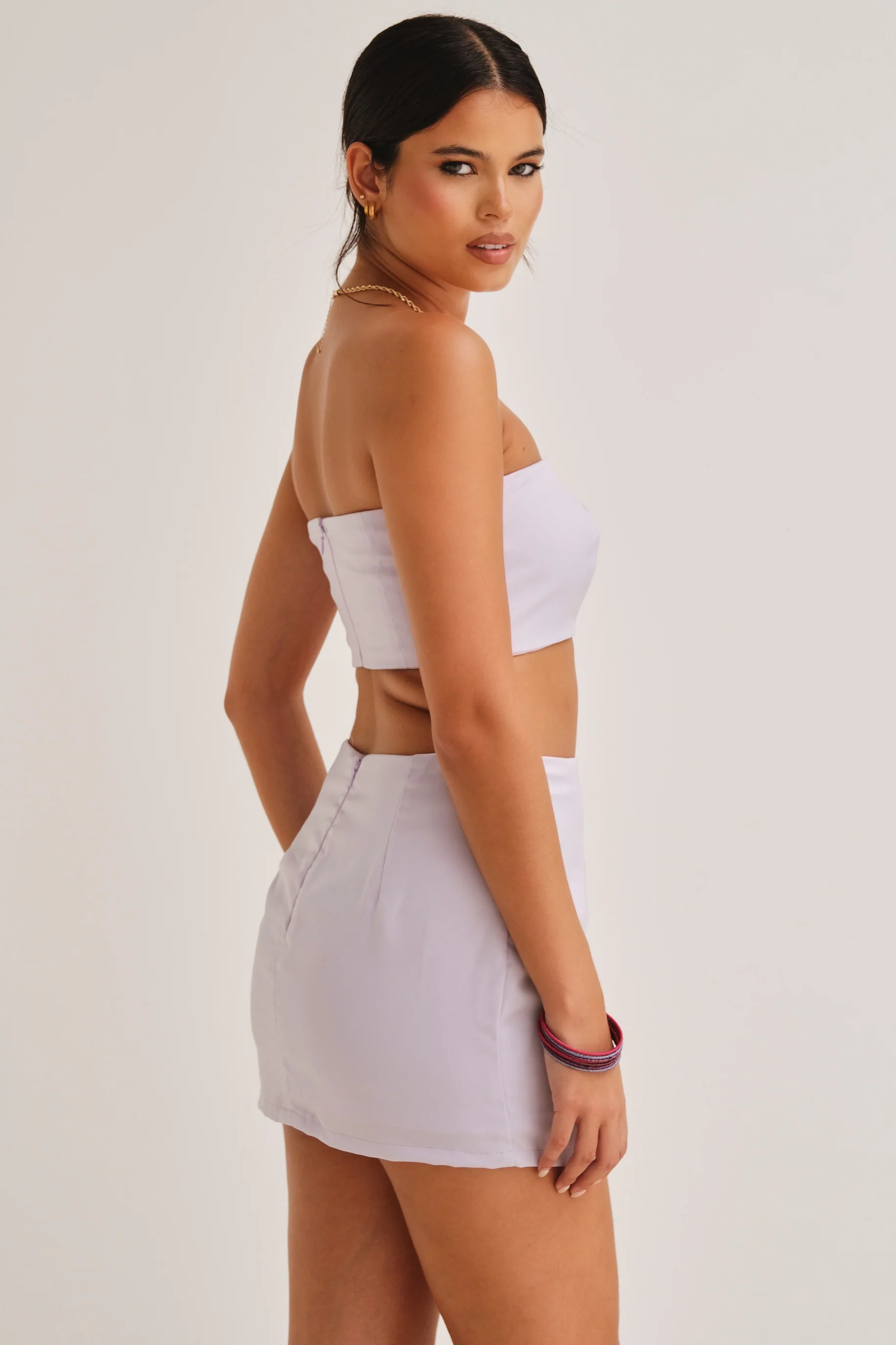 Zura Bandeau Top Lilac - Mc Mu