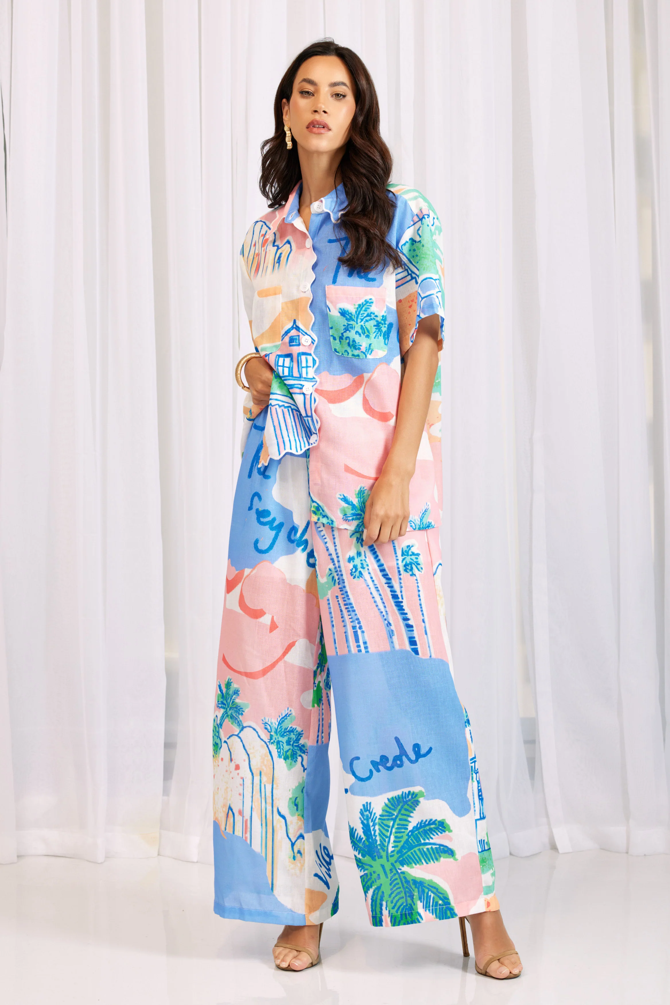 Halsey Top & Pants Co-ord pastel - Mc Mu