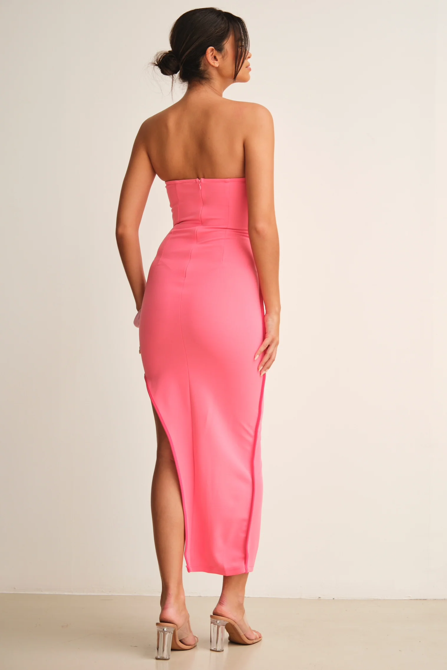 Havana Midi Dress Pink - Mc Mu