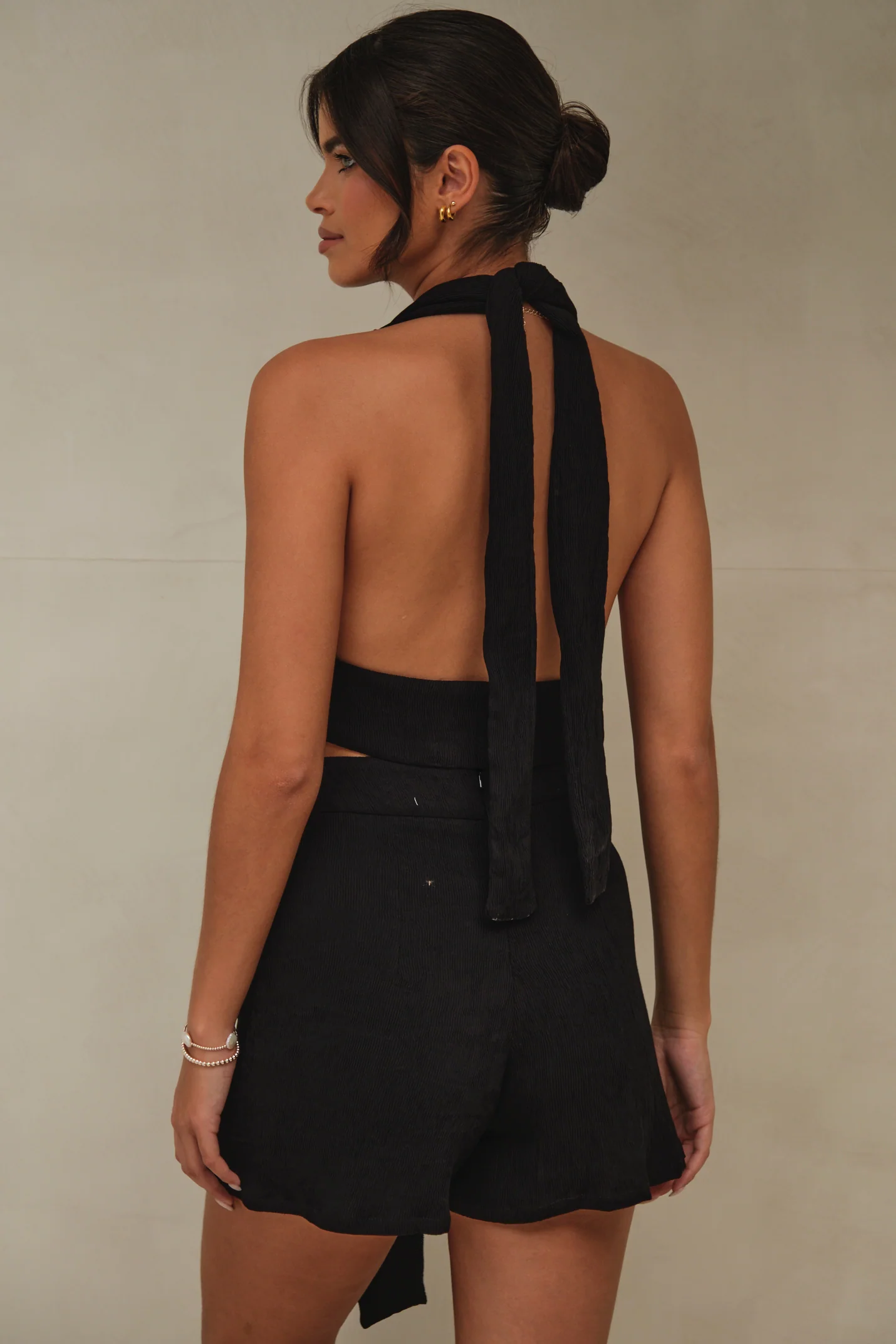 Eloisa Crop Top Black - Mc Mu