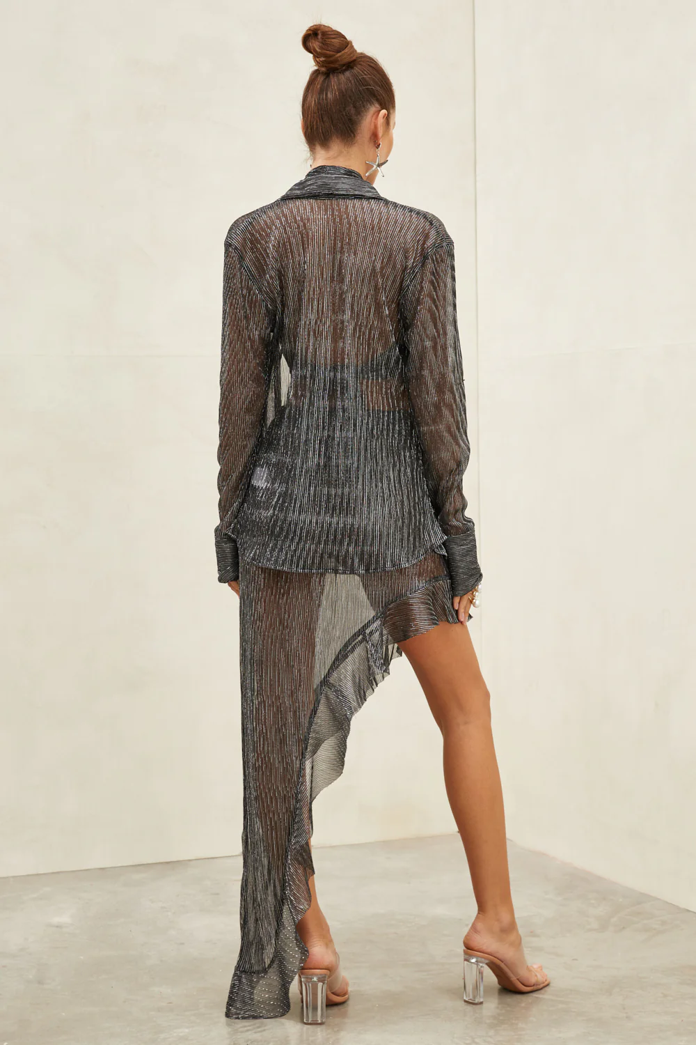 Lux Oversized Shirt Black - Mc Mu