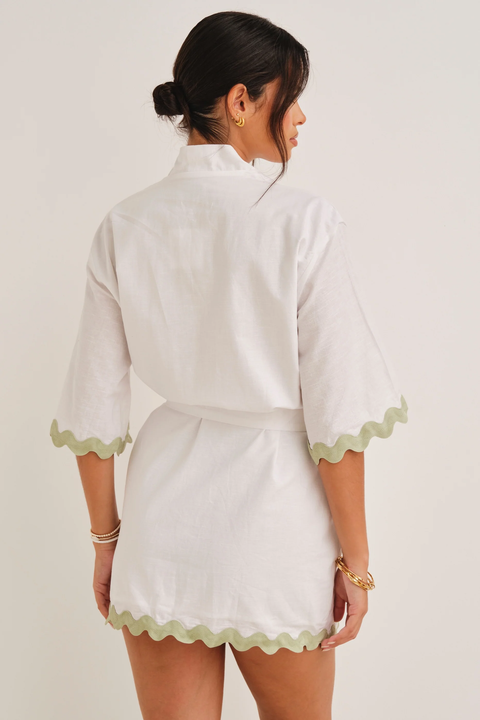 Harry Mini Dress White - Mc Mu