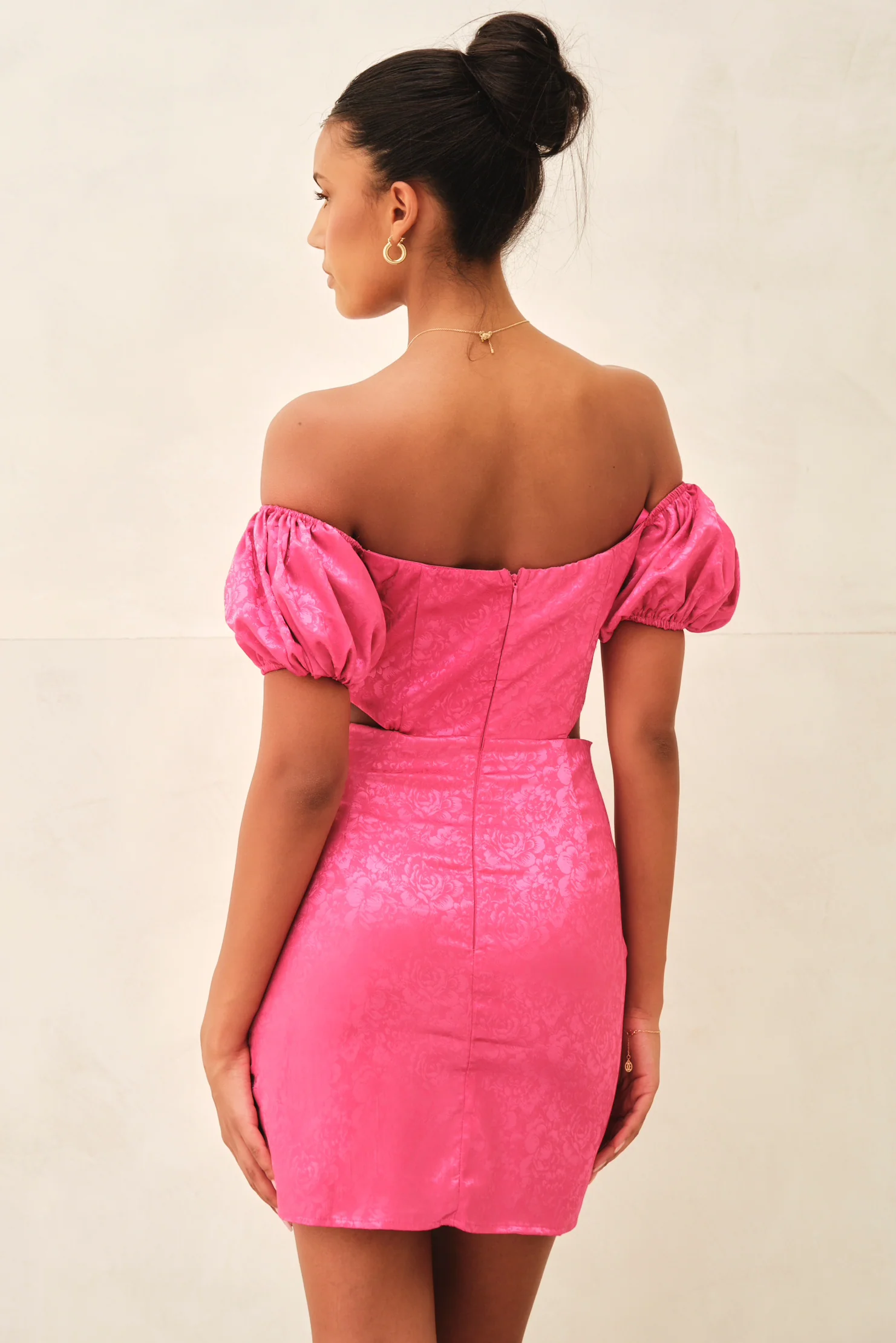 Romantique Mini Dress Pink - Mc Mu