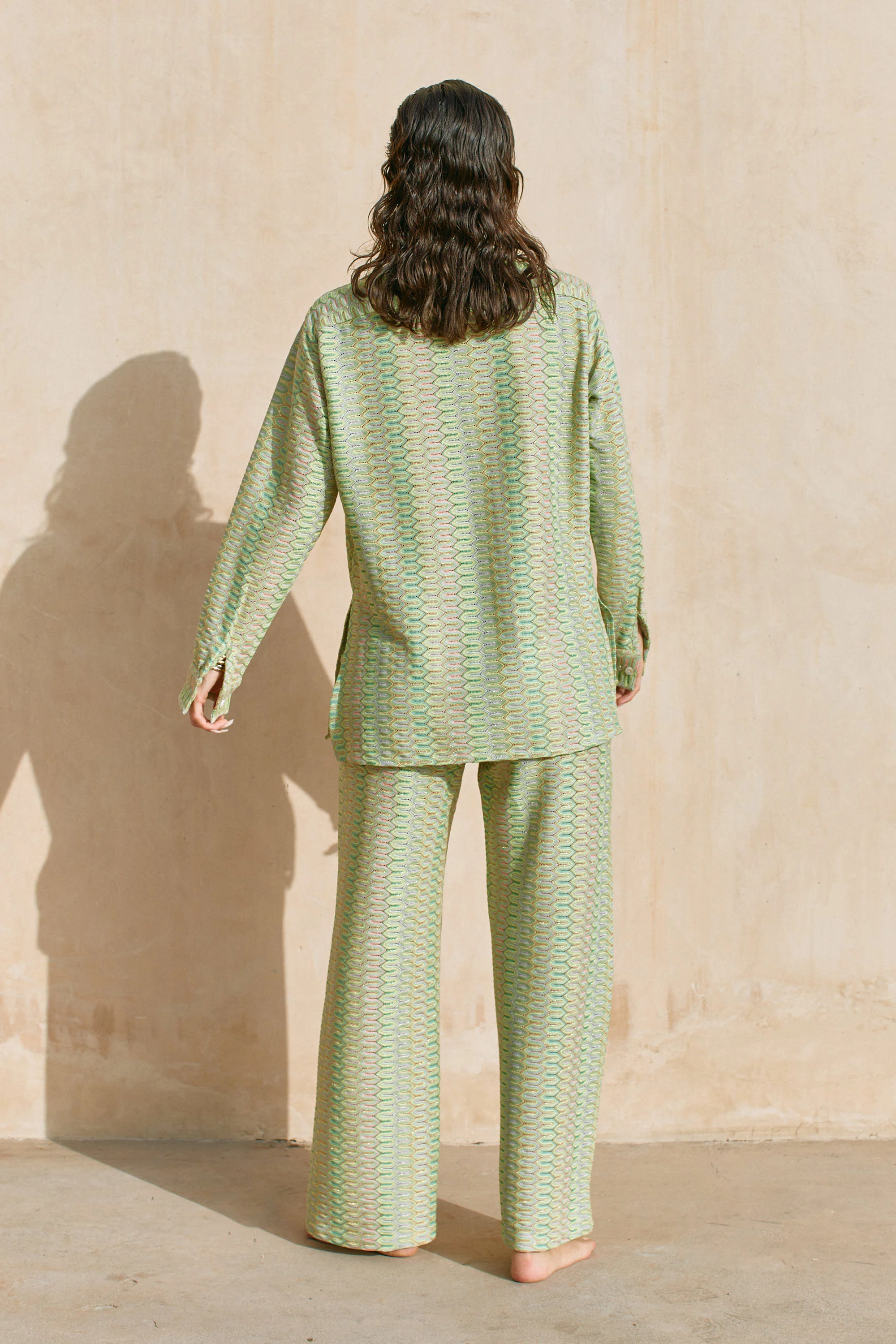 Sirena Shirt Multi Green - Mc Mu