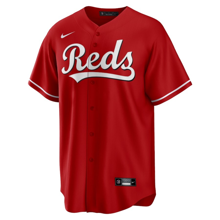 Men's Cincinnati Reds Elly De La Cruz Nike Red Big & Tall Alternate Replica Player Jersey - Mc Mu