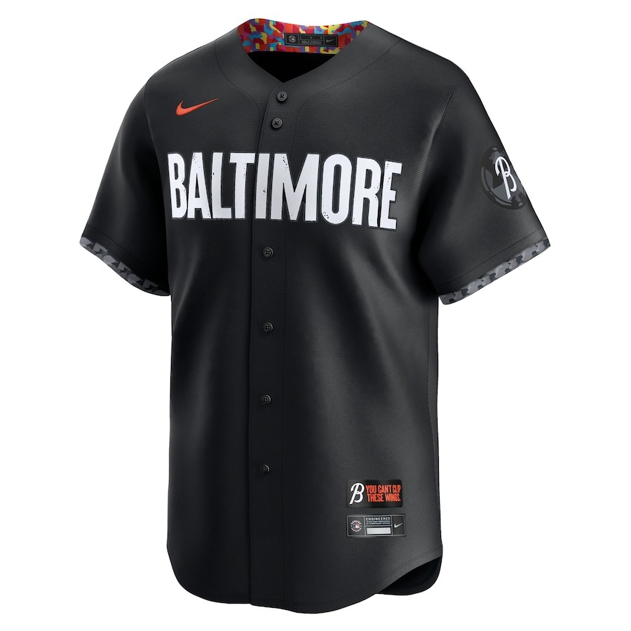 Men's Baltimore Orioles Cal Ripken Nike Black City Connect Replica Player Jersey - Mc Mu