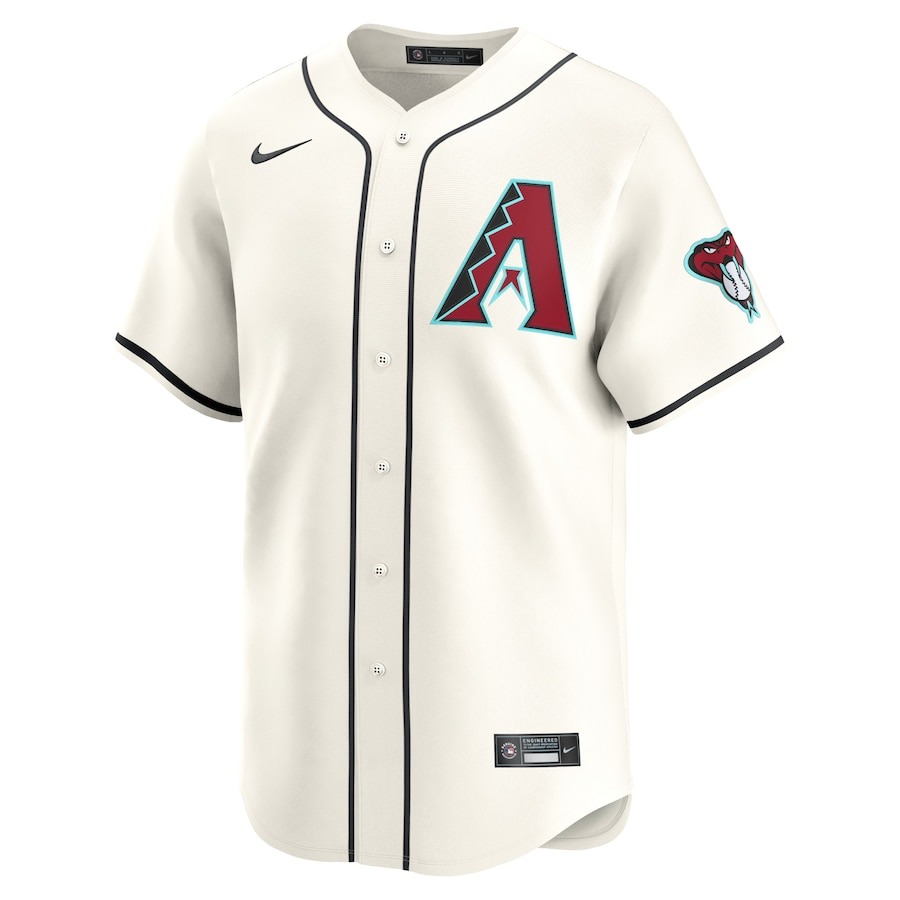 Men's Arizona Diamondbacks Corbin Carroll Nike White Home Limited Player Jersey - Mc Mu