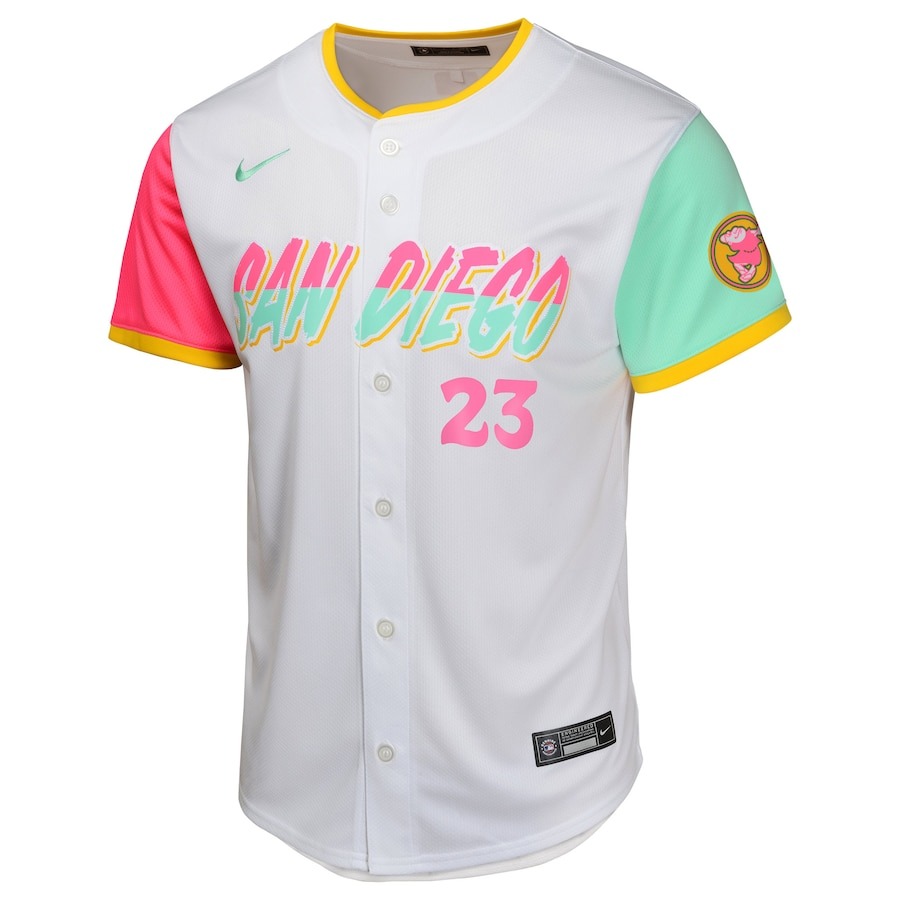 Youth San Diego Padres Fernando Tatis Jr. Nike White City Connect Limited Player Jersey - Mc Mu