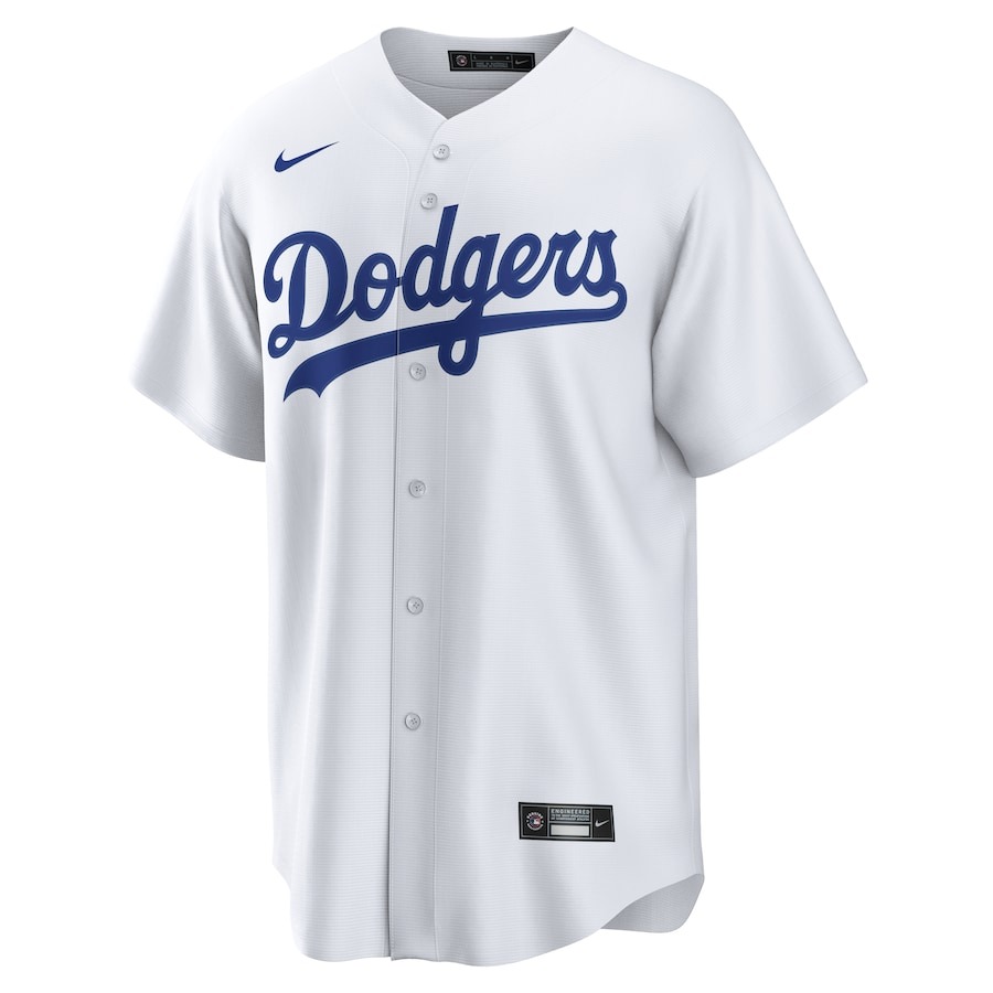 Men's Los Angeles Dodgers Enrique Hernandez Nike White Home Replica Player Jersey - Mc Mu