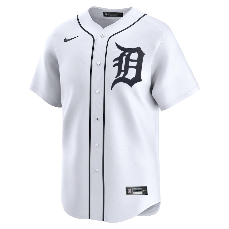 Men's Detroit Tigers Miguel Cabrera Nike White Home Replica Player Name Jersey - Mc Mu