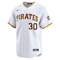 Men's Pittsburgh Pirates Paul Skenes Nike White Home Limited Player Jersey - Mc Mu