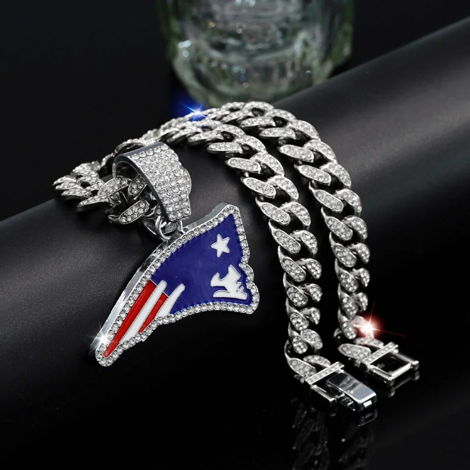 New England Patriots Pendant Necklace - Mc Mu