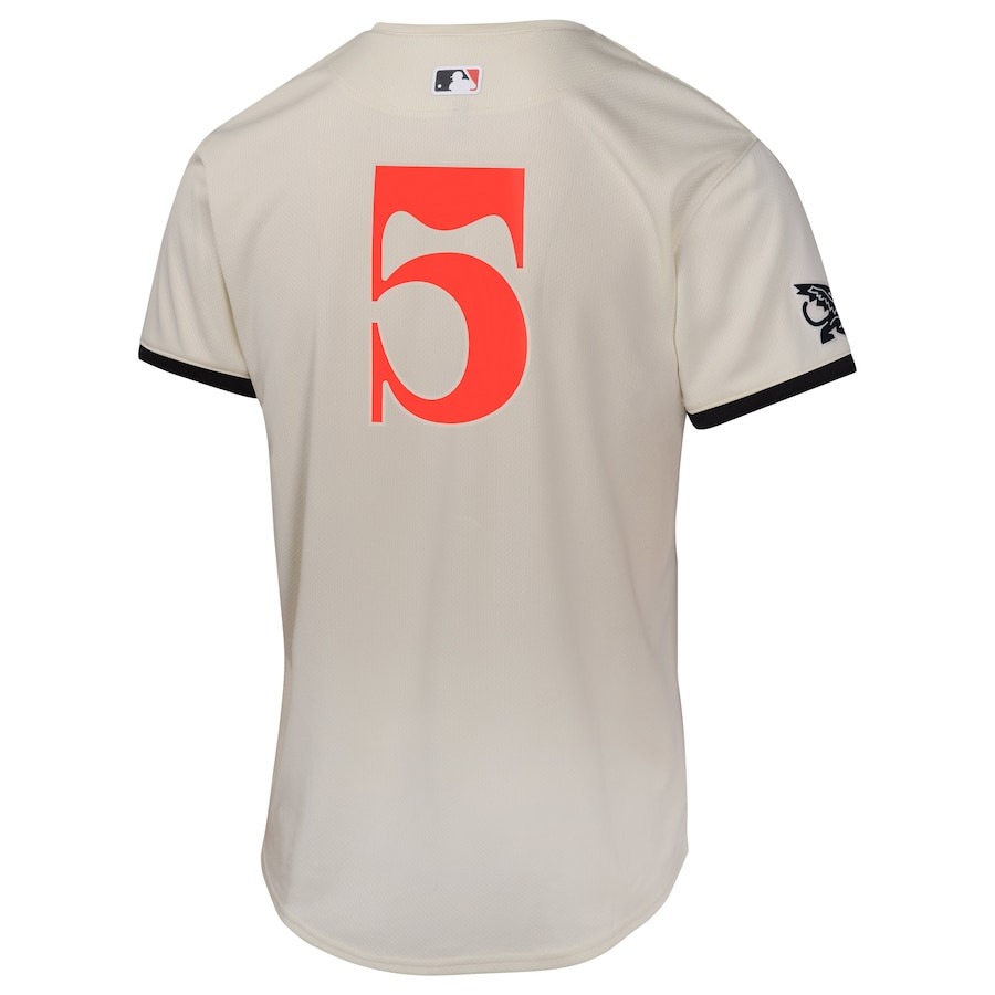 Men's Texas Rangers Corey Seager Nike Natural City Connect Limited Player Jersey - Mc Mu
