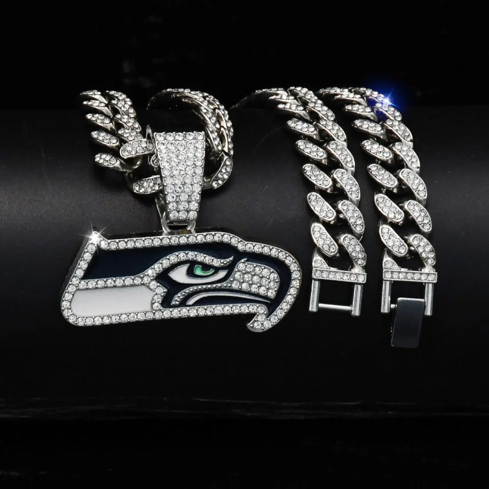 Seattle Seahawks Fan Necklace - Mc Mu