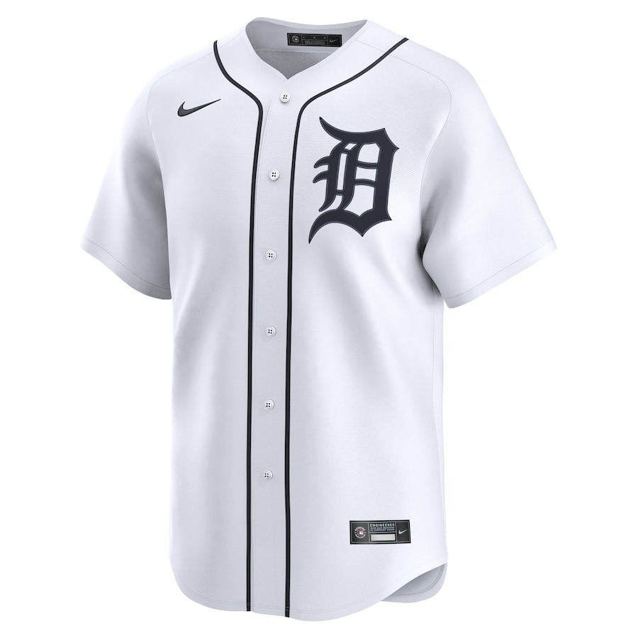 Youth Detroit Tigers Riley Greene Nike White Home Limited Player Jersey - Mc Mu