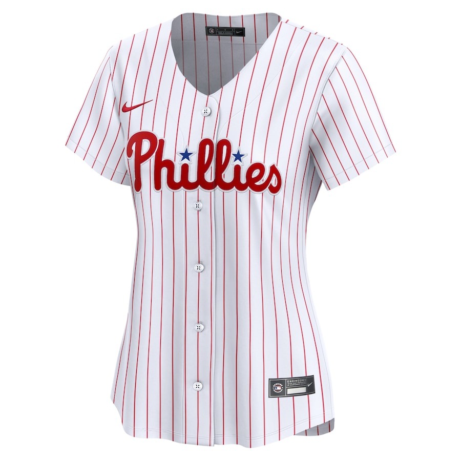 Women's Philadelphia Phillies Bryce Harper Nike White Home Limited Player Jersey - Mc Mu
