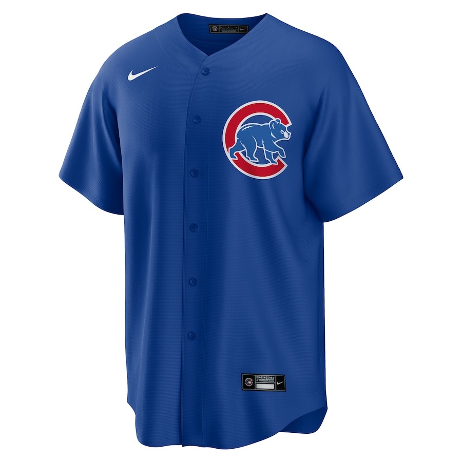 Men's Chicago Cubs  Nike Royal  Alternate Limited Custom Jersey - Mc Mu