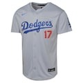 Youth Los Angeles Dodgers Shohei Ohtani Nike Gray Road Limited Jersey - Mc Mu