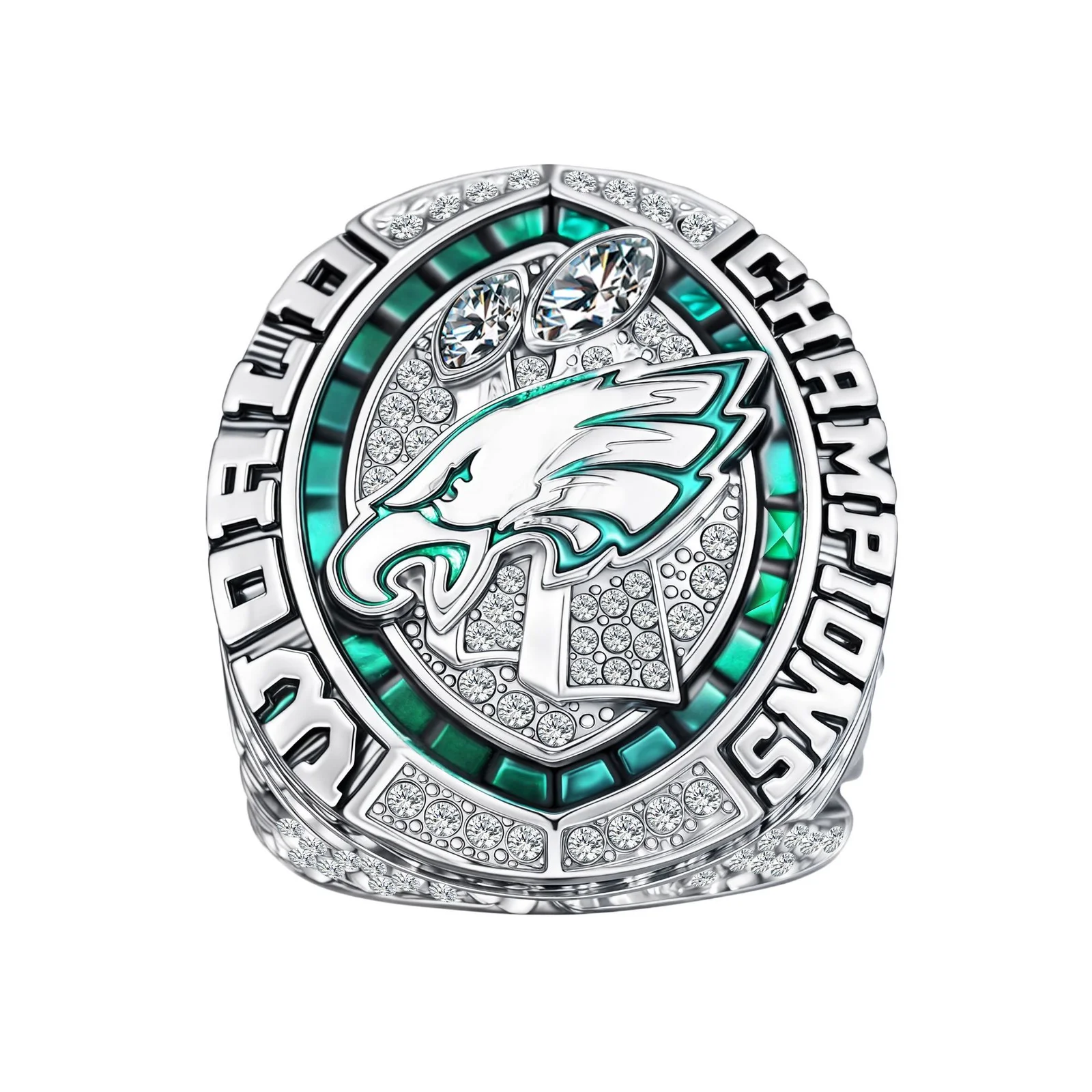 2025 Philadelphia Eagles Championship Ring – #1 Player Edition - Mc Mu