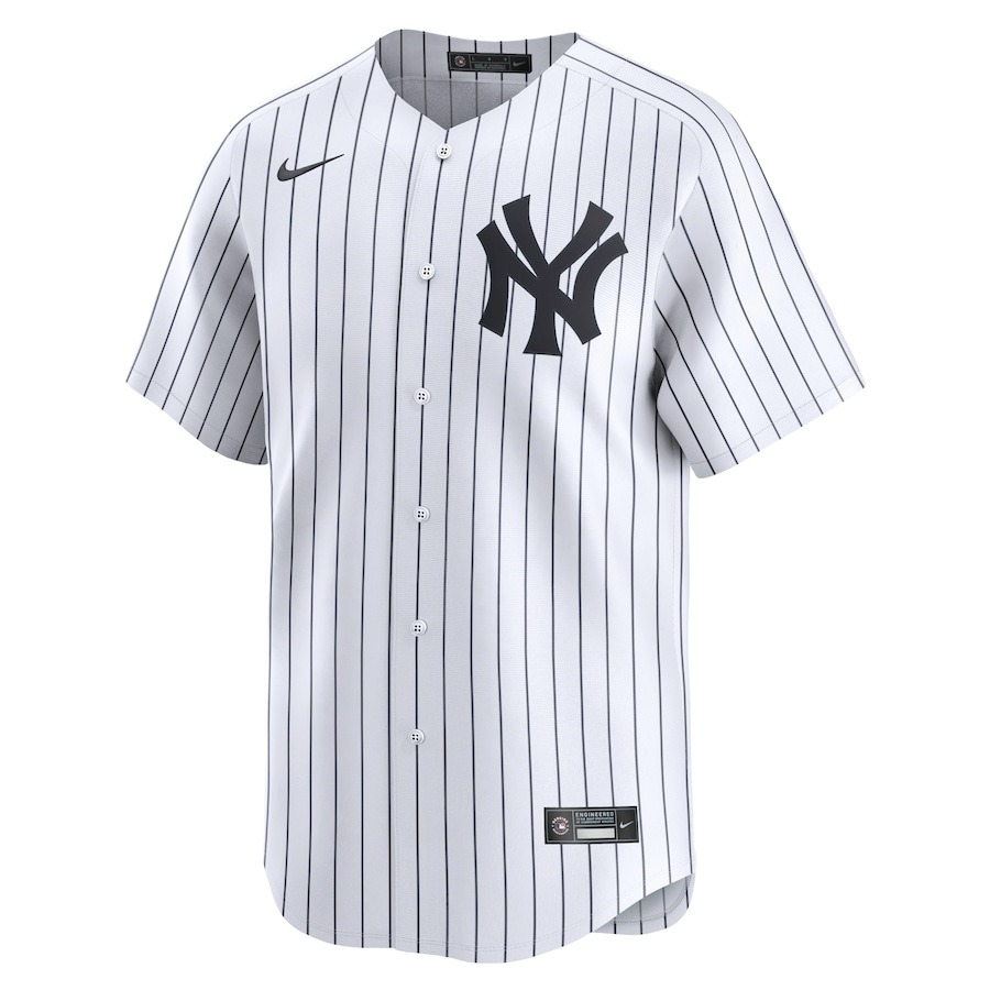 Men's New York Yankees Aaron Judge Nike White Home Limited Player Jersey - Mc Mu