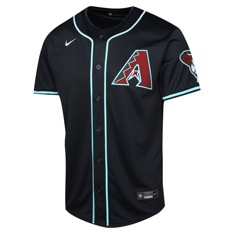 Men's Arizona Diamondbacks Corbin Carroll Nike Black Alternate Limited Player Jersey - Mc Mu