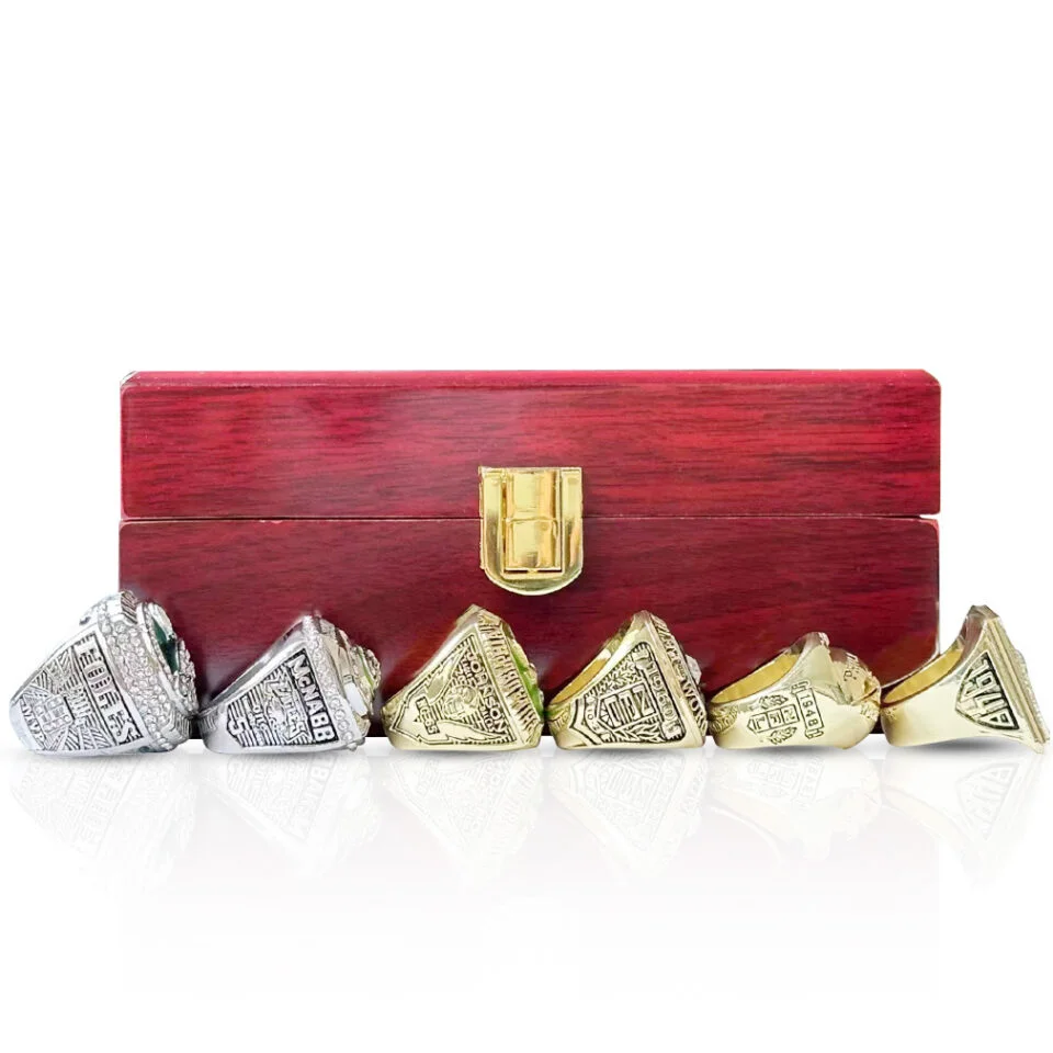 Philadelphia Eagles Super Bowl 6 Ring Championship Collection - Mc Mu