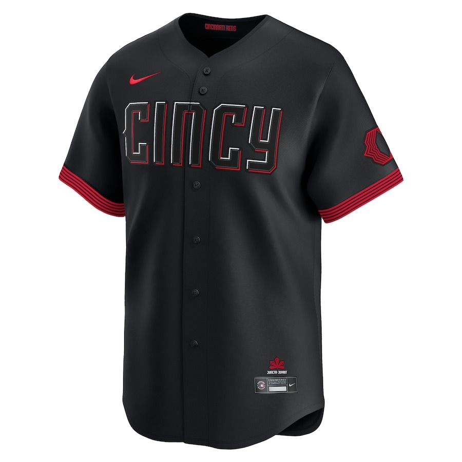 Men's Cincinnati Reds Ken Griffey Jr. Nike Black City Connect Limited Player Jersey - Mc Mu