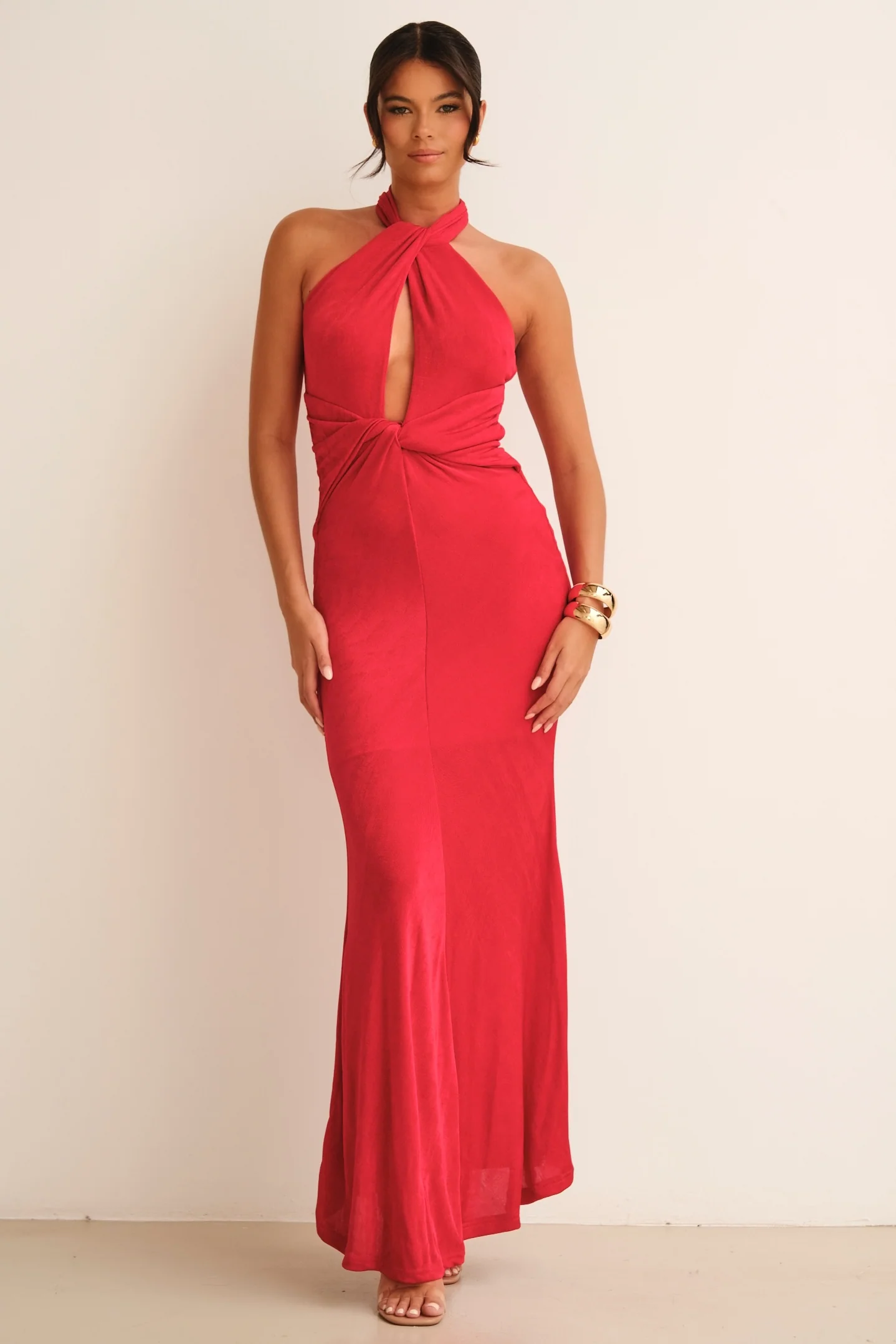 Malibu Maxi Dress Red - Mc Mu