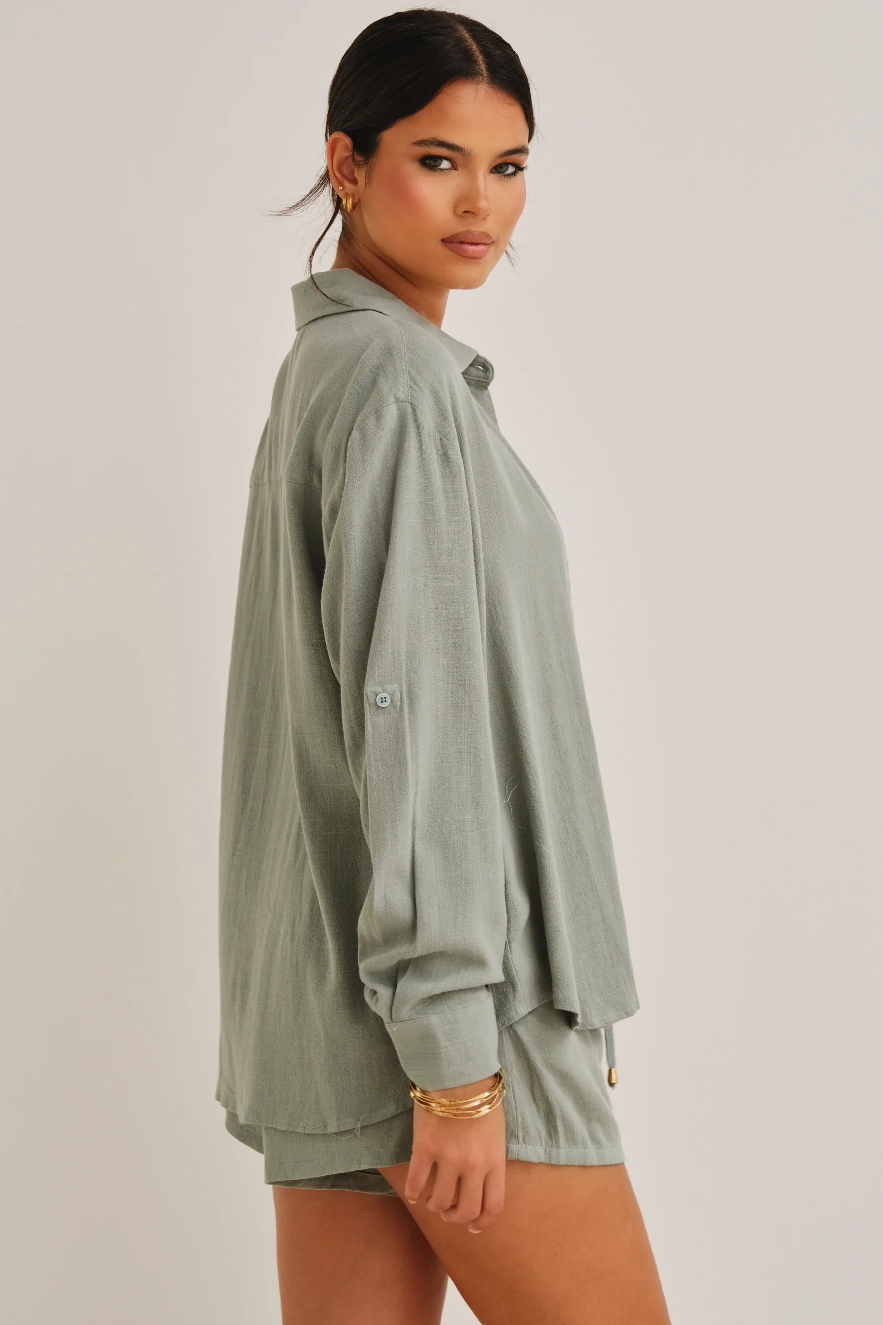 Kiana  Shirt Sage - Mc Mu