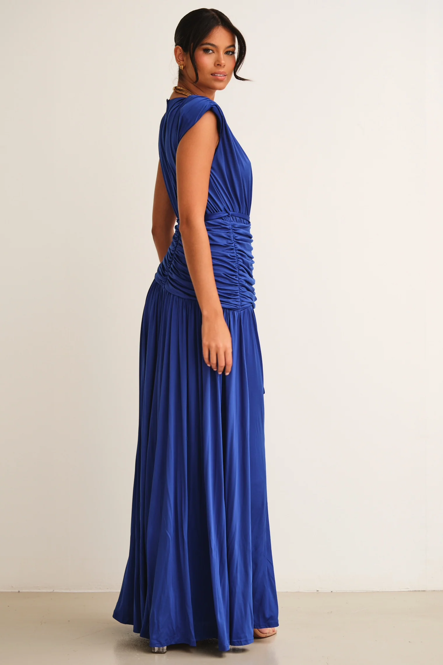Myra Maxi Dress Blue - Mc Mu