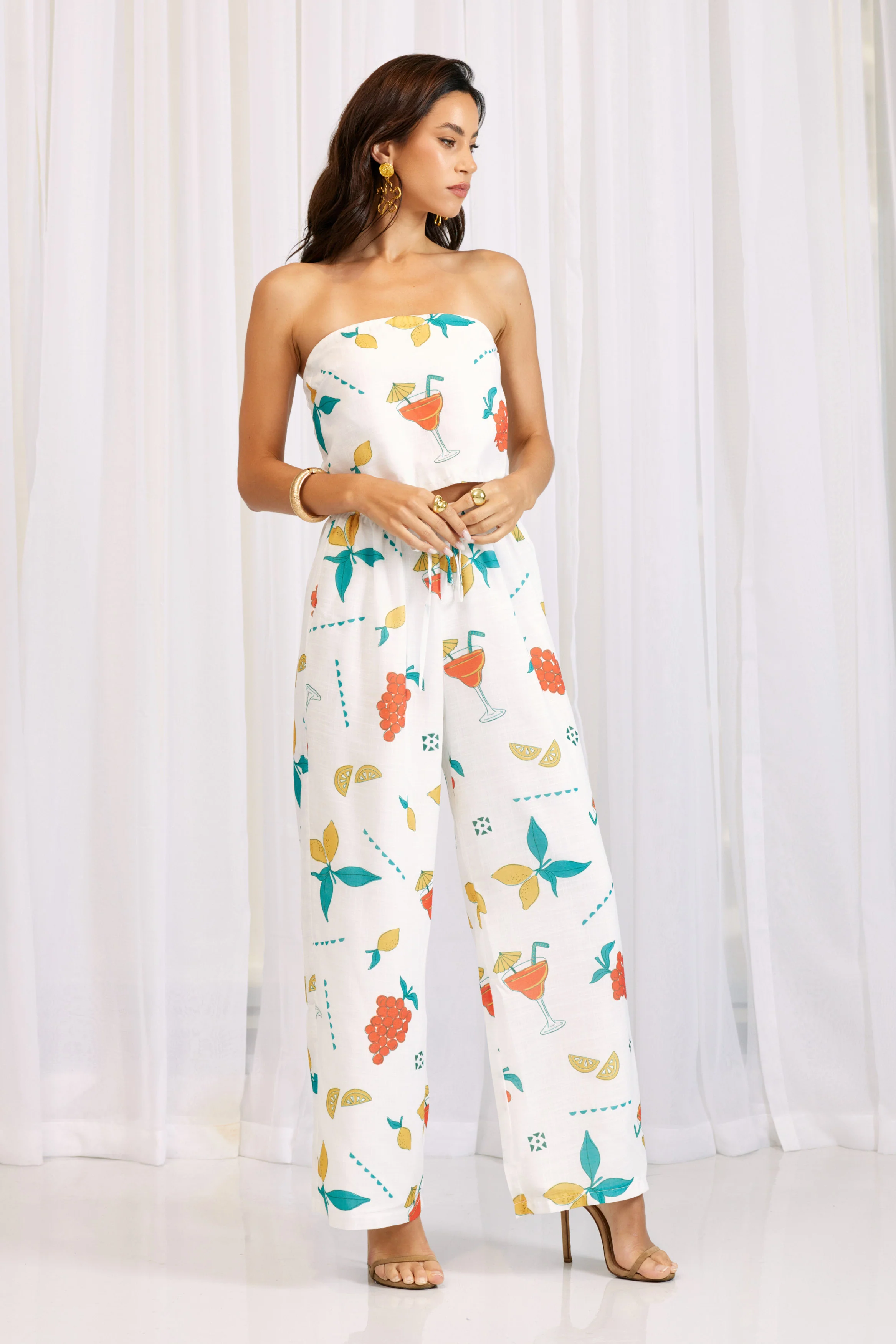 Florence Summer Crop Top - Mc Mu
