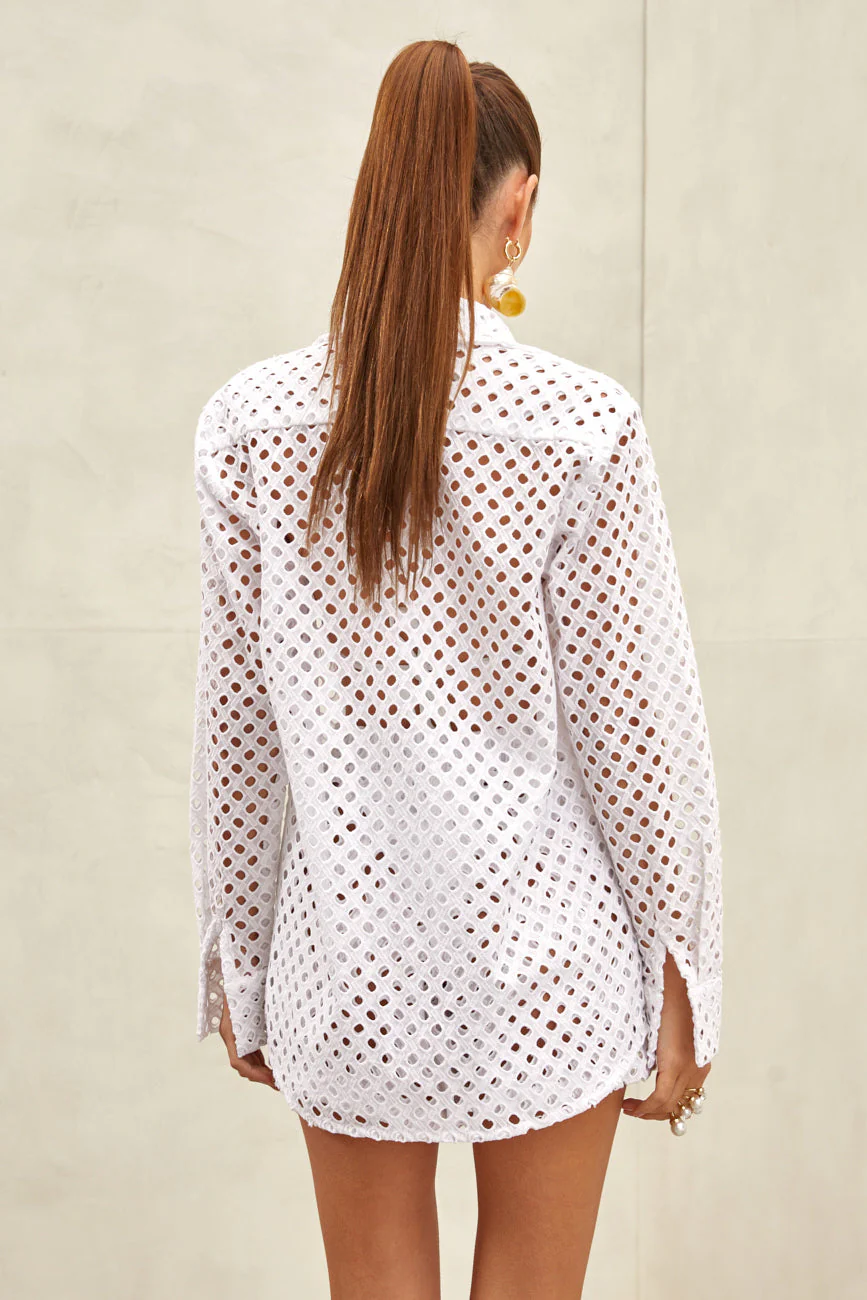 Hallie Shorts White - Mc Mu