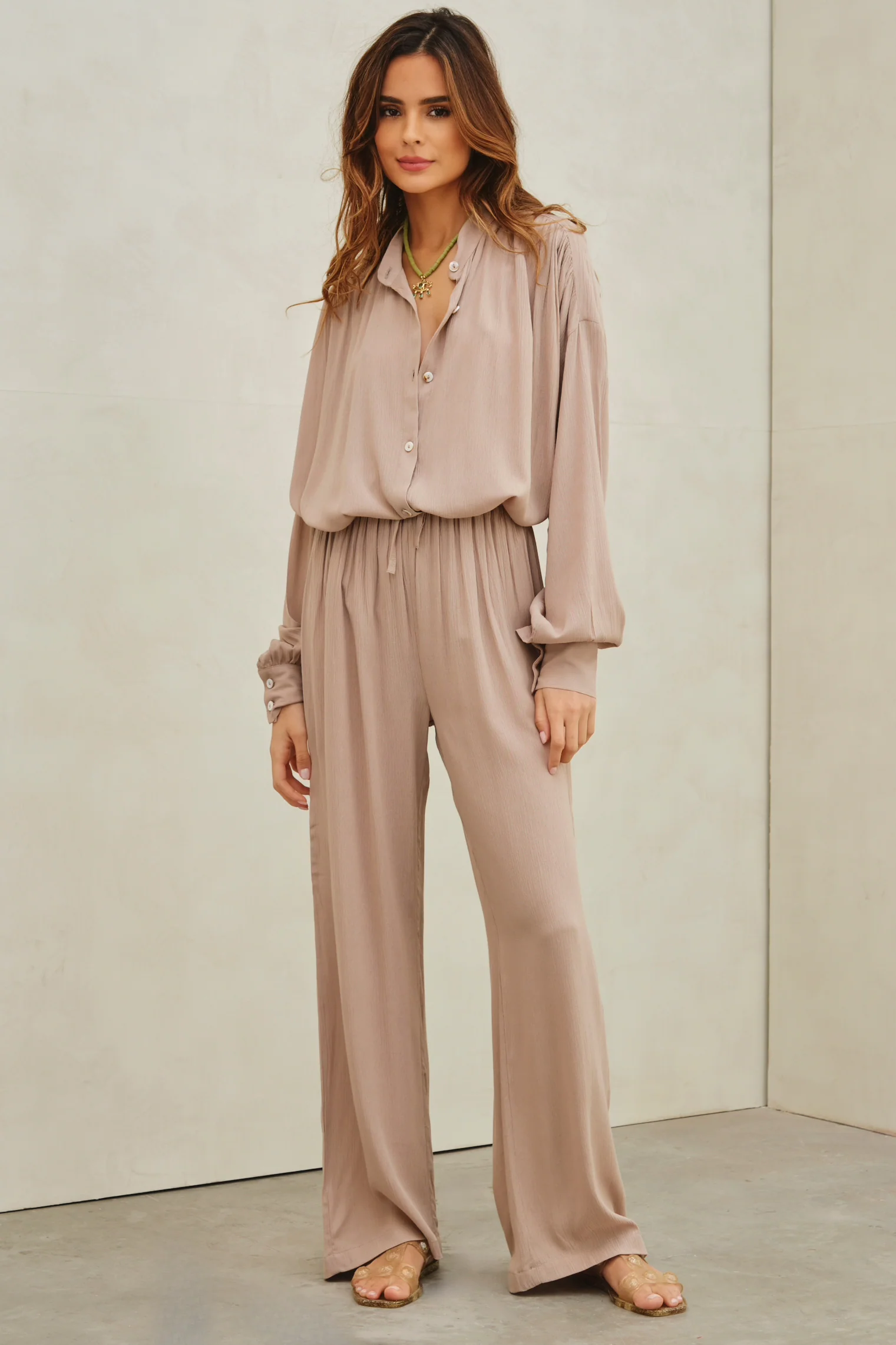 Tempus Beach Shirt Sand - Mc Mu