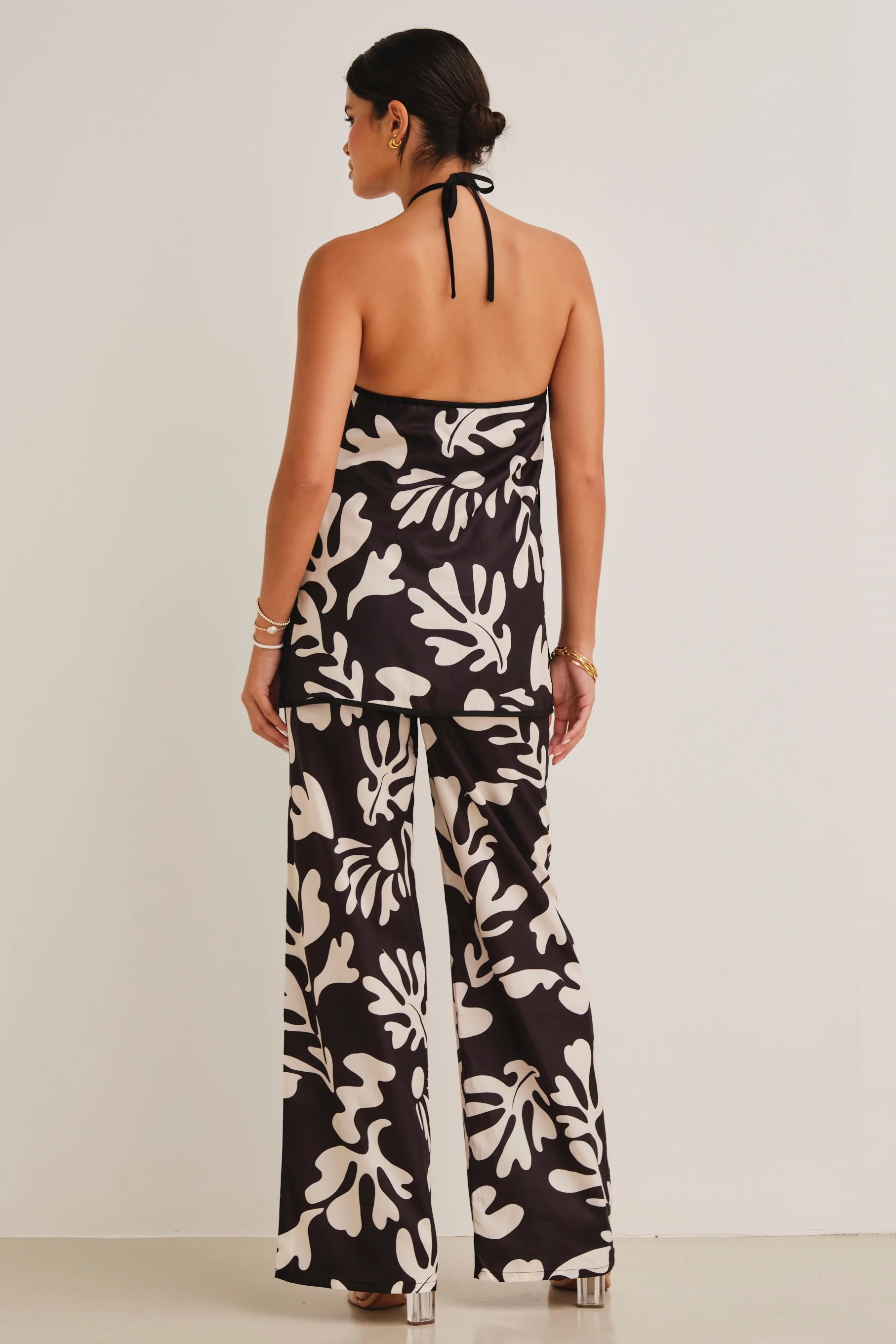 ILAH Pants Black Botanica - Mc Mu