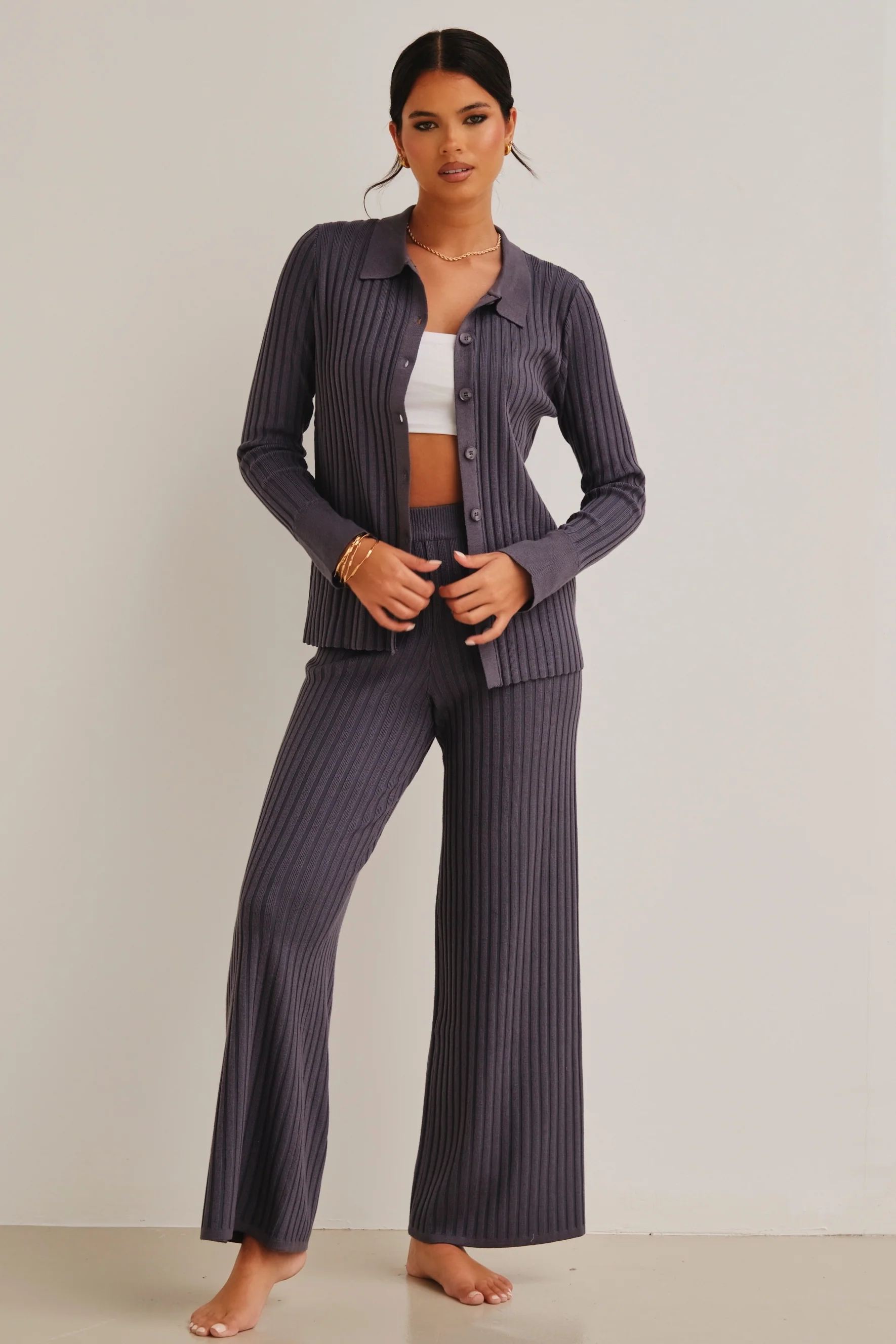 Taniyah Pants Pewter - Mc Mu