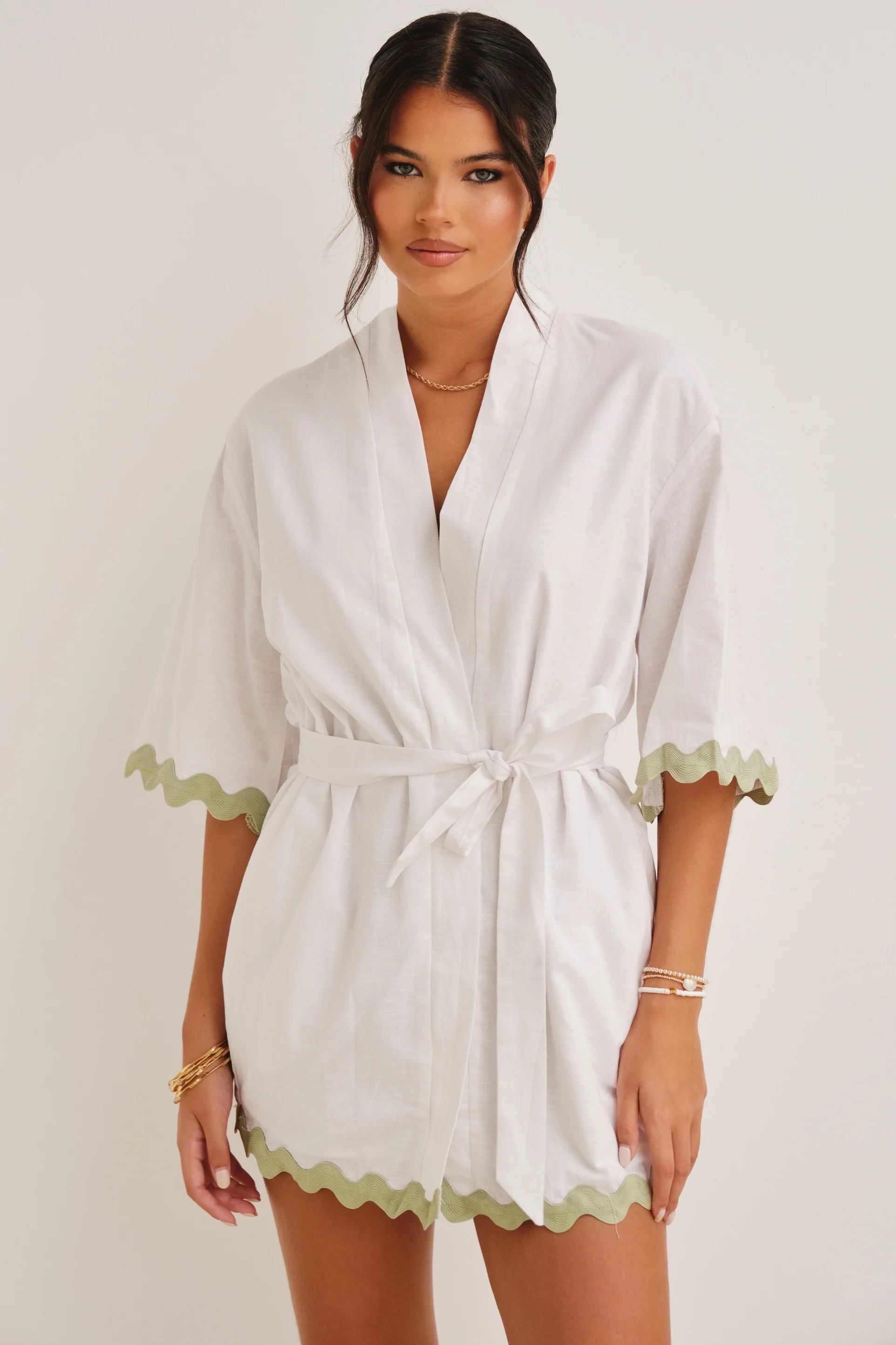 Harry Mini Dress White - Mc Mu