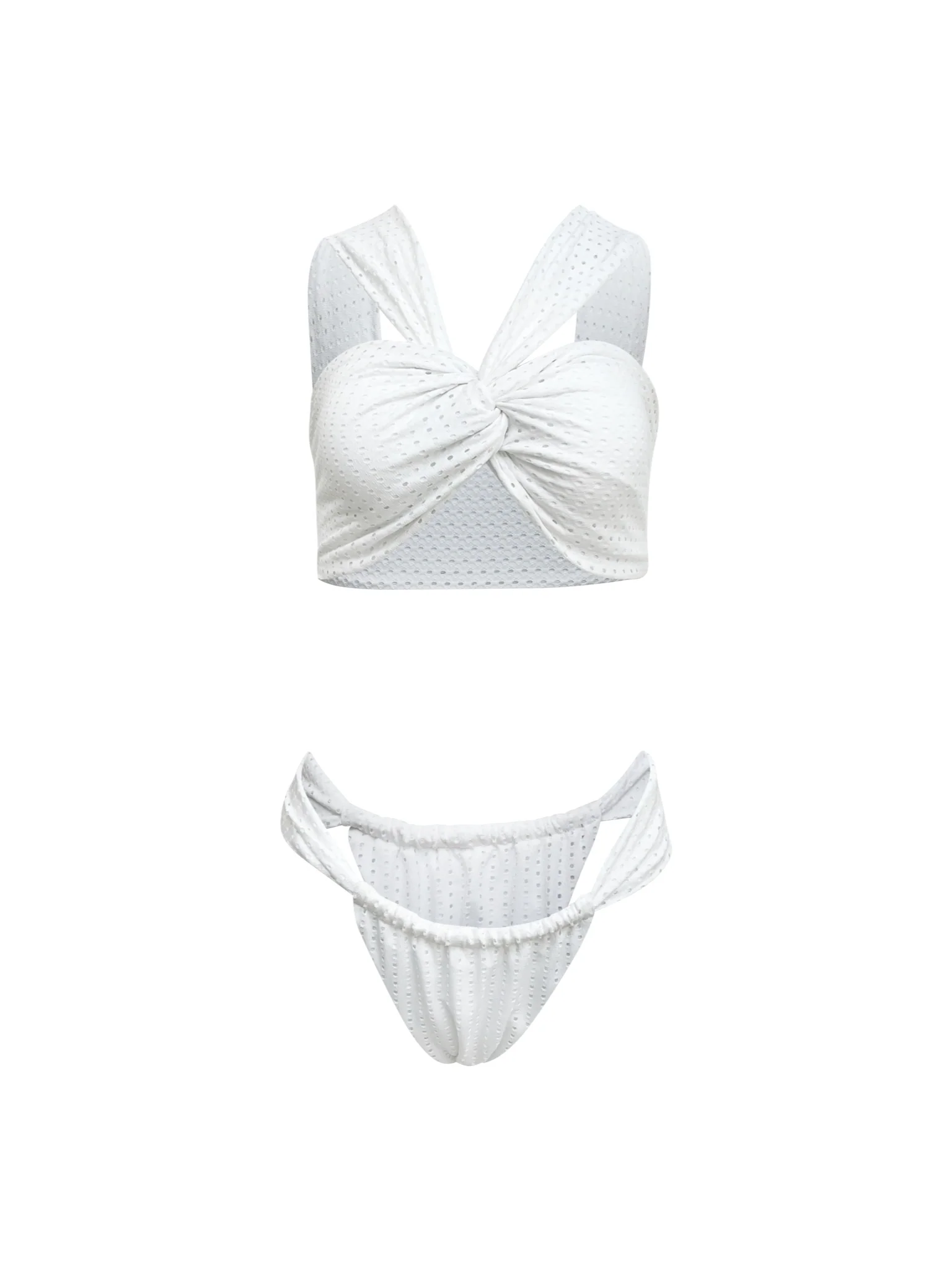 Rae Bikini Bottom White - Mc Mu