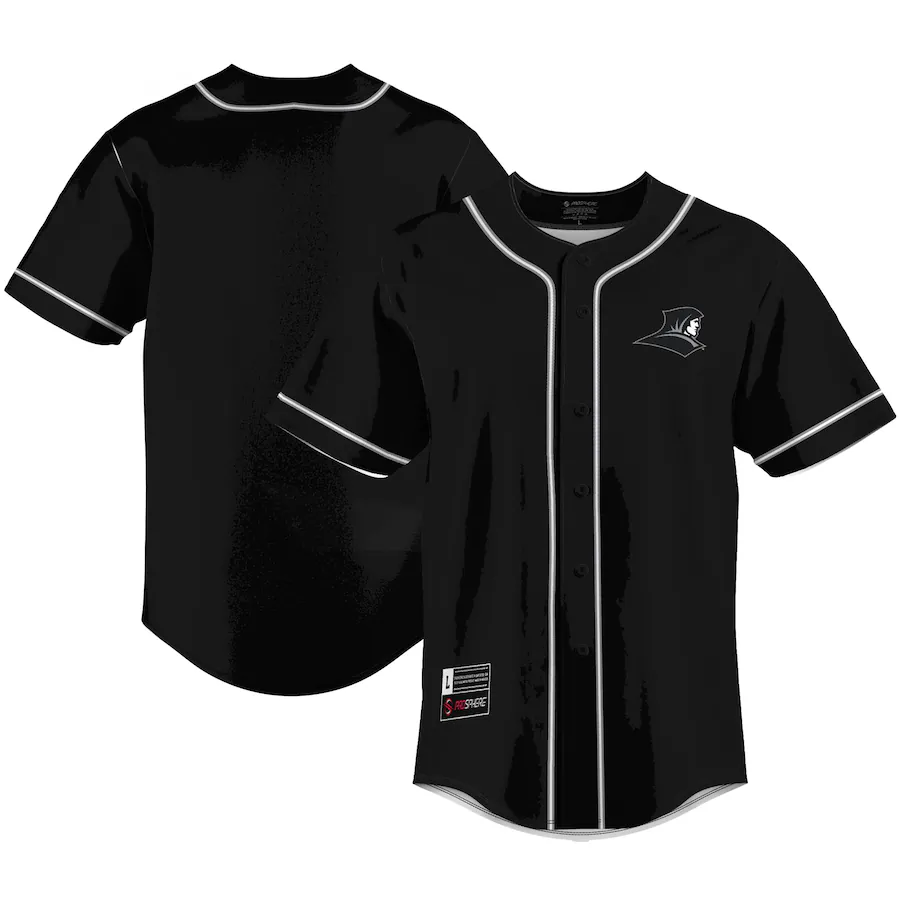Youth GameDay Greats  Black Providence Friars Lightweight Baseball Jersey - Mc Mu