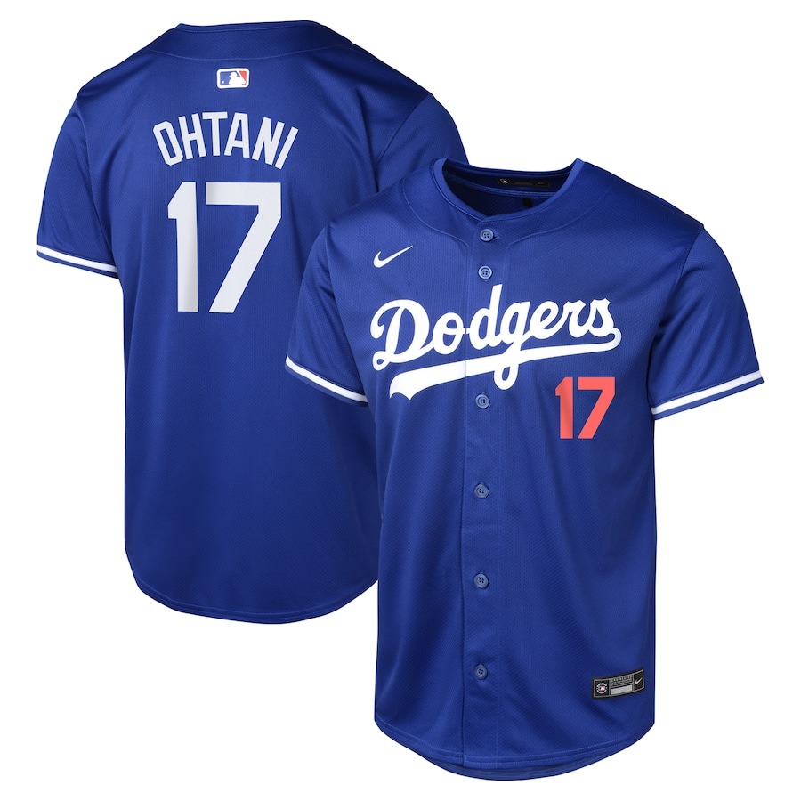 Youth Los Angeles Dodgers Shohei Ohtani Nike Royal Alternate Limited Jersey - Mc Mu