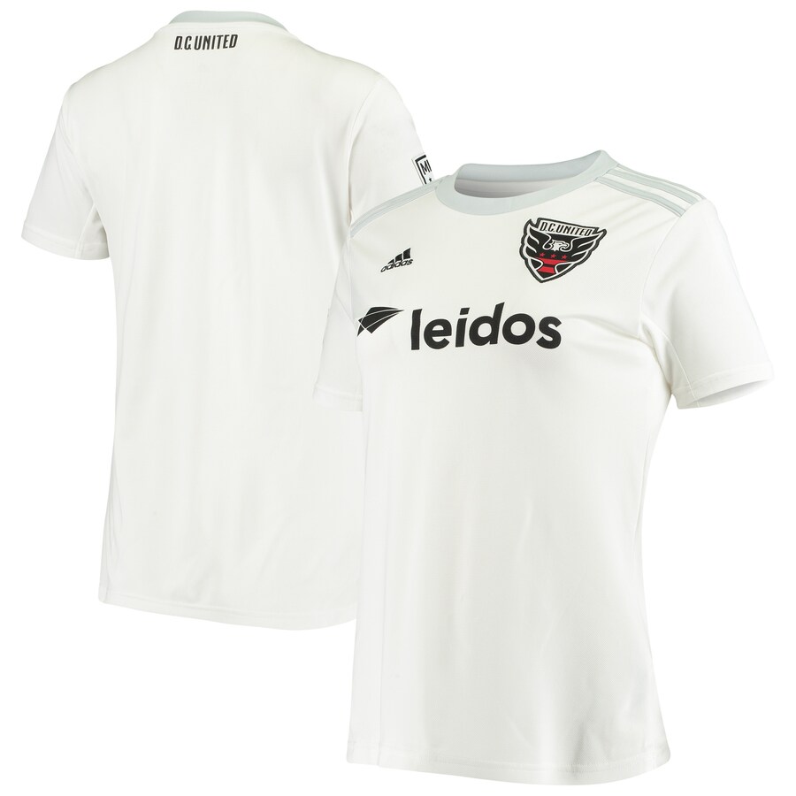 Women's D.C. United adidas White 2020 Away Team Replica Jersey - Mc Mu