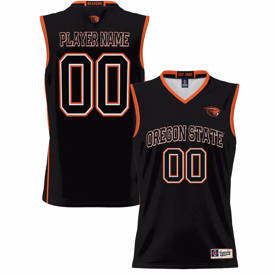 Oregon State Beavers GameDay Greats Youth NIL Pick-A-Player Lightweight Basketball Jersey - Navy - Mc Mu