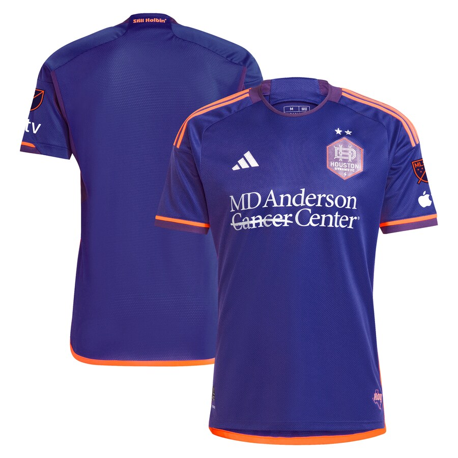Men's Houston Dynamo FC  adidas Purple 2024 Still Holdin' Authentic Jersey - Mc Mu
