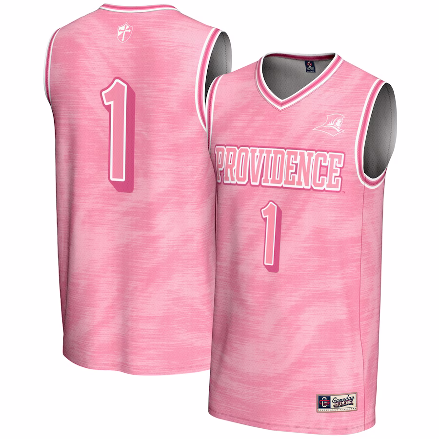 #1 Providence Friars GameDay Greats Youth Lightweight Basketball Fashion Jersey - Pink - Mc Mu