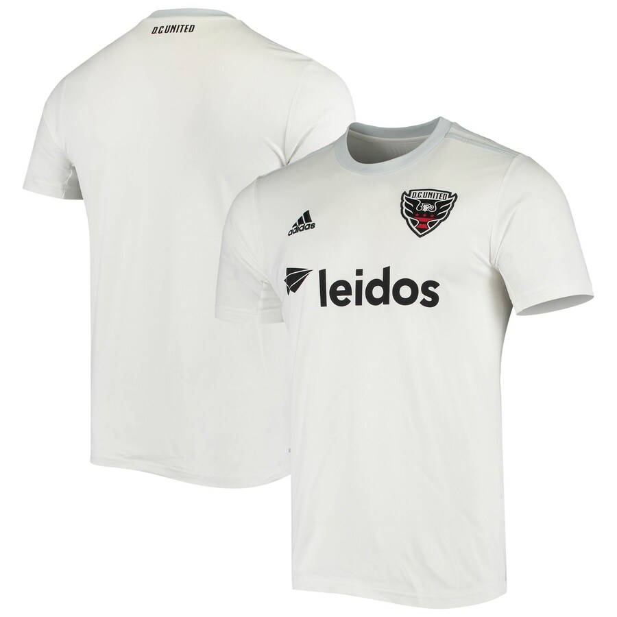 Men's D.C. United adidas White 2020/21 Replica Alternate Jersey - Mc Mu