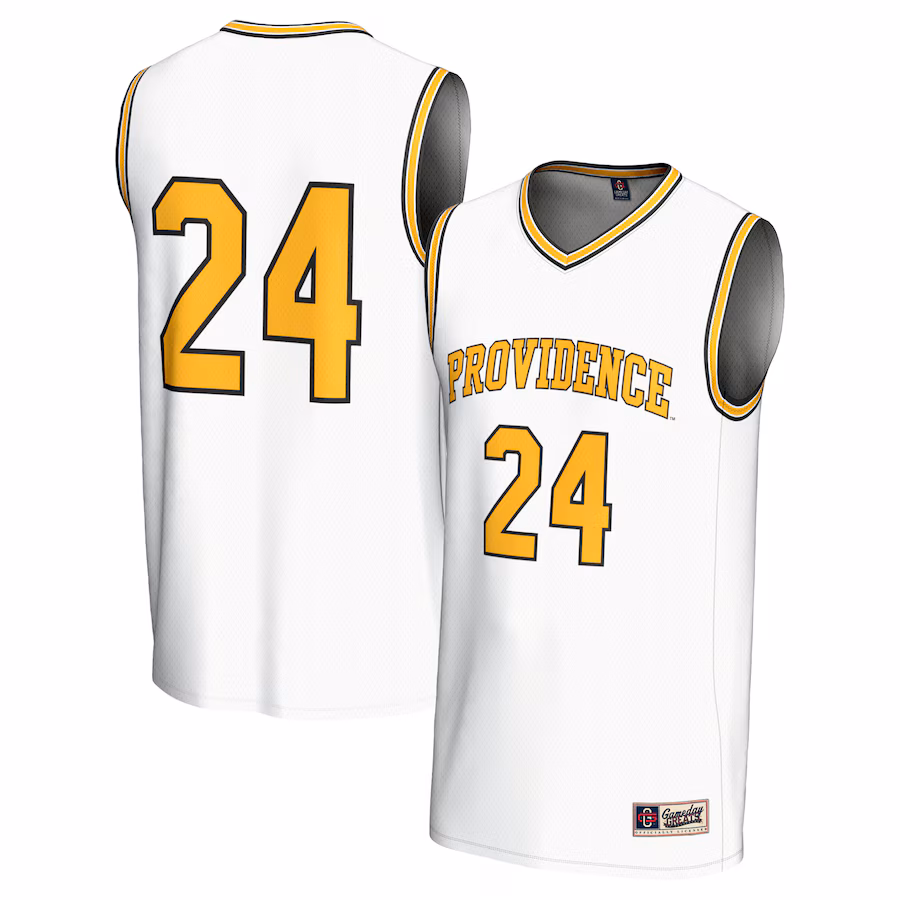 #24 Providence Friars GameDay Greats Youth Lightweight Basketball Jersey - White - Mc Mu