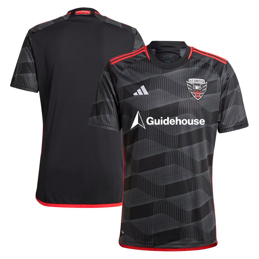 Men's D.C. United  adidas Black 2024 The Icon Kit Replica Jersey - Mc Mu