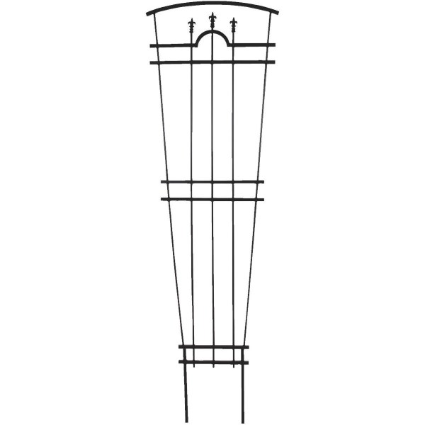 Best Garden Steel Fan Black Trellis - Mc Mu