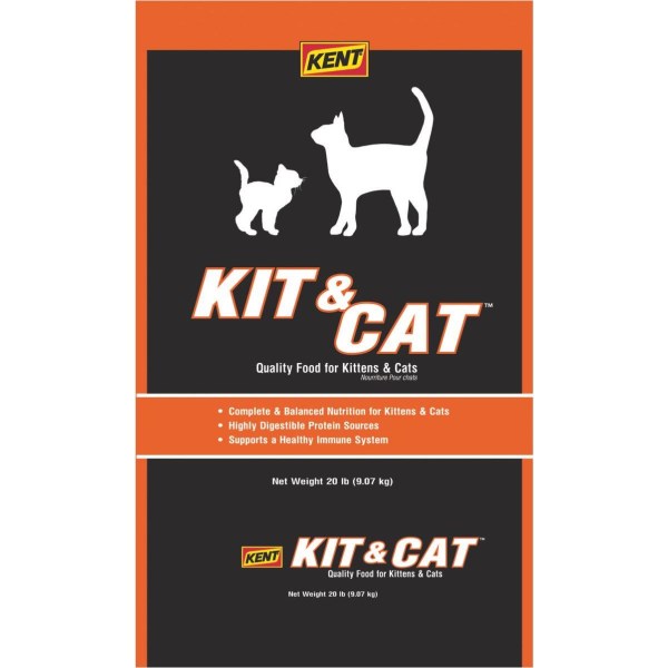 Kent Kit & Cat 20 Lb. All Ages Dry Cat Food - Mc Mu