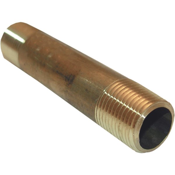 Lasco 3/8 In. x 3 In. Brass Nipple - Mc Mu