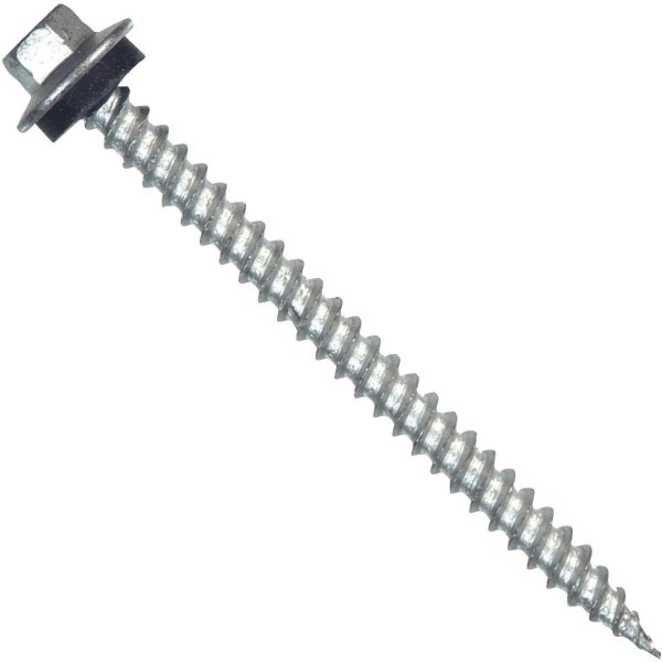 Hillman Tap-N-Seal #10 x 2 In. Hex Washer Head Screw (75 Ct.) - Mc Mu